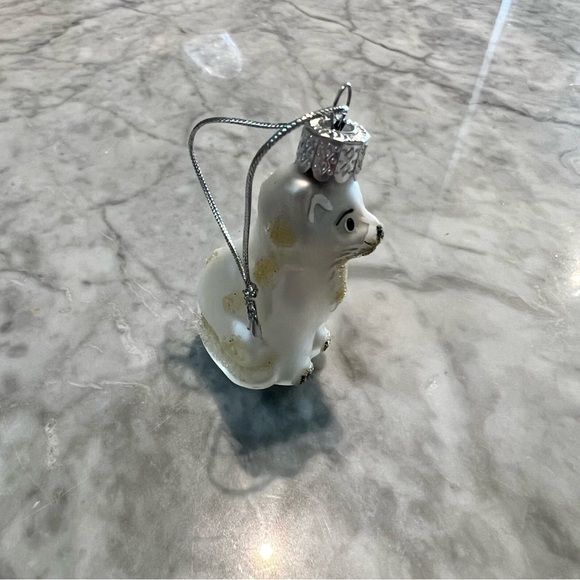 Blown Glass Cat Ornament - Picture 2 of 3